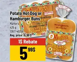 Mayrand Martin's Potato Hot Dog or Hamburger Buns offer