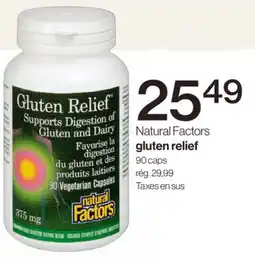 Avril Natural Factors gluten relief offer
