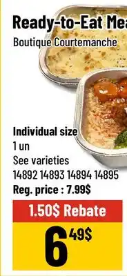 Mayrand Ready-to-Eat Meal offer