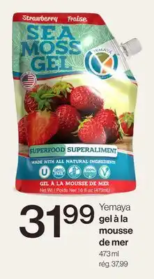 Avril Yemaya gel à la mousse de mer offer