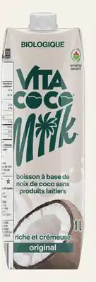 Avril lait de coco bio offer