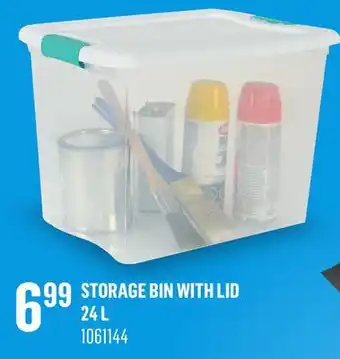 Canac Storage Bin with Lid offer