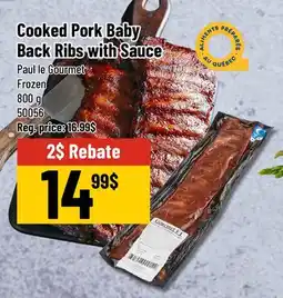Mayrand Cooked Pork Baby Back Ribs with Sauce offer