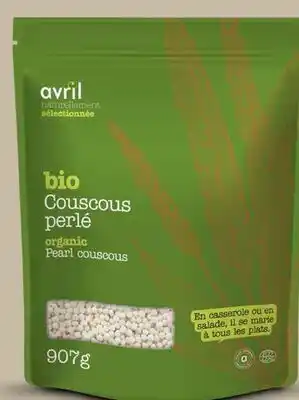 Avril couscous perlé bio offer
