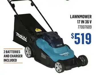 Canac Lawnmower 17 in 36V offer