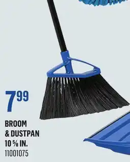 Canac Broom & Dustpan 10 5/8in offer