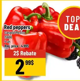 Mayrand Red peppers Blackberries offer