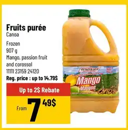 Mayrand Fruits purée Frozen offer