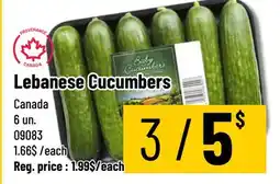Mayrand Orange Nantes Carrots Cauliflower Cucumbers offer