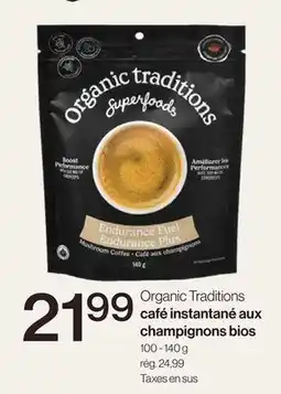 Avril café instantané aux champignons bios offer