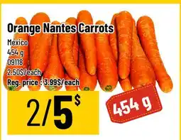 Mayrand Orange Nantes Carrots offer