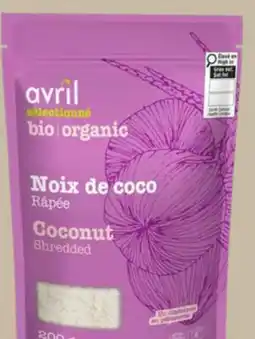 Avril noix de coco râpée bio offer