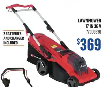Canac Lawnmower 17 in 36 V offer