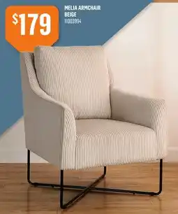 Canac MELIA ARMCHAIR BEIGE offer