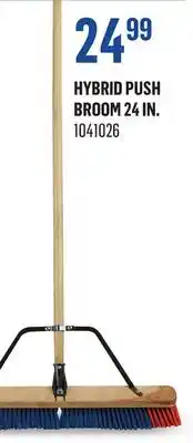 Canac Hybrid Push Broom 24 in offer