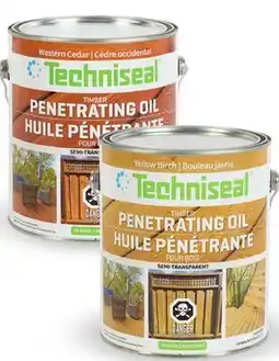 Canac Penetrating Oil Outdoor Wood Stain Cedar offer