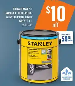 Canac Garagemax SD Garage Floor Epoxy-Acrylic Paint Light Grey, 3.7L offer