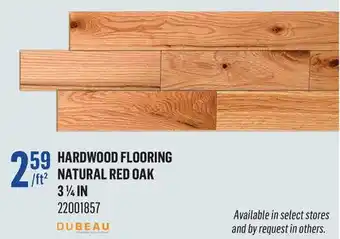 Canac Hardwood Flooring offer