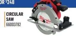 Canac MILWAUKEE 18 V M18 71/4 in. Cordless Circular Saw Tool Only offer