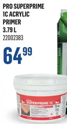 Canac Pro Superprime 1C Acrylic Primer 3.79L offer