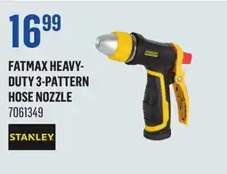 Canac Fatmax Heavy-Duty 3-Pattern Hose Nozzle offer