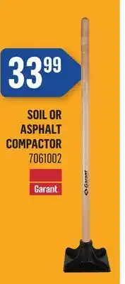 Canac Soil or Asphalt Compactor offer