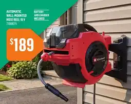 Canac AUTOMATIC WALL-MOUNTED HOSE REEL 18 V offer