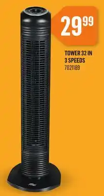 Canac Tower Fan 32 in. 3 Speeds offer