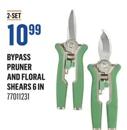 Canac Bypass Pruner and Floral Shears 6in offer