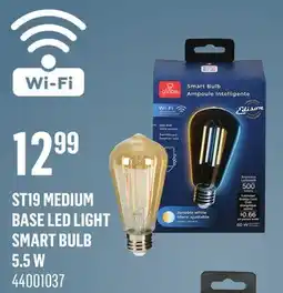 Canac ST19 Medium Base LED Light Smart Bulb 5.5 W offer