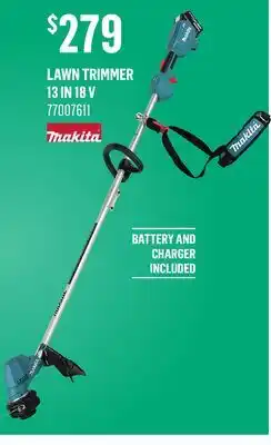 Canac Lawn Trimmer 13in 18V offer
