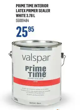 Canac Prime Time Interior Latex Primer Sealer White offer