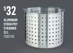 Canac Aluminum Stock Pot Strainer 32L offer