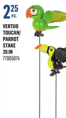 Canac VERTUO Toucan/Parrot Stake offer