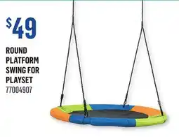 Canac Round Platform Swing for Playset offer