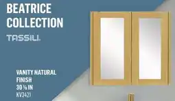 Canac Beatrice Vanity Natural Finish offer