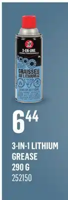 Canac 3-in-1 Lithium Grease offer