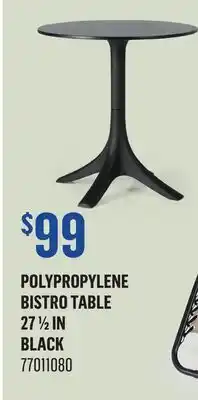 Canac POLYPROPYLENE BISTRO TABLE offer