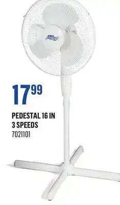 Canac Pedestal Fan - 16 in. 3 Speeds offer