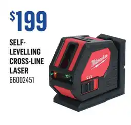 Canac Self-Levelling Cross-Line Laser offer