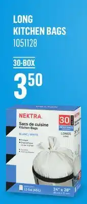 Canac Long Kitchen Bags offer