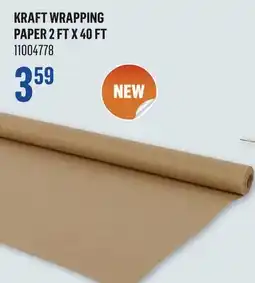 Canac Kraft Wrapping Paper 2 ft x 40 ft offer