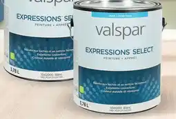 Canac Expressions Select Interior Latex Paint Flat, White and colours offer