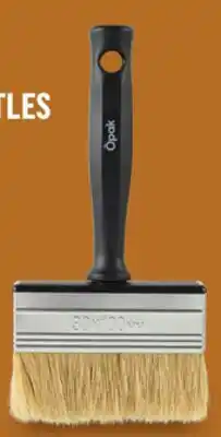 Canac Natural Bristles Stain Brush 3 7/8 in x 11/8in offer