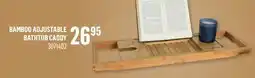 Canac Bamboo Adjustable Bathtub Caddy offer