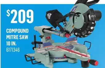 Canac Compound Mitre Saw 10 in offer