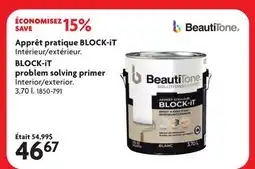 Home Hardware BLOCK-iT problem solving primer offer