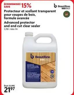Home Hardware Advanced protector and end cut clear sealer offer