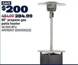 RONA Style Selections 88'' propane gas patio heater offer