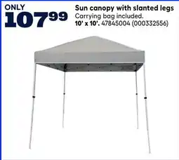 RONA VALU+ Sun canopy with slanted legs offer